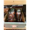 Image 3 : SHELF LOT OF ASSORTED ITEMS INCLUDING; MASTERCRAFT EXTENDABLE RATCHET & SOCKET SET, WESSEL IMPACT