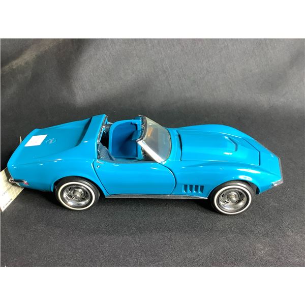 FRANKLIN MINT PRECISION MODELS 1968  CORVETTE L88 STINGRAY 1:24 SCALE WITH COA
