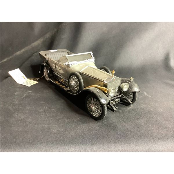 FRANKLIN MINT PRECISION MODELS 1925 ROLLS-ROYCE SILVER GHOST  1:24 SCALE WITH COA