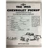 Image 4 : DANBURY MINT 1953 CHEVROLET PICKUP  1:24 SCALE