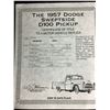 Image 3 : DANBURY MINT 1957 DODGE STEPTSIDE D100 PICKUP  1:24 SCALE WITH COA