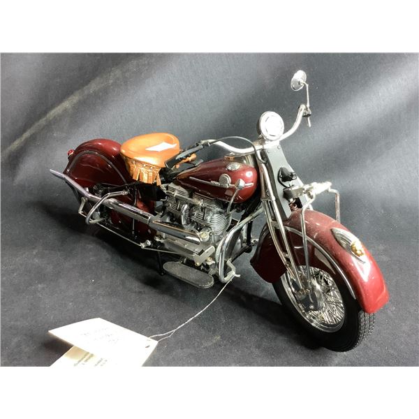 FRANKLIN MINT PRECISION MODELS THE 1942 INDIAN 442 1:10 SCALE WITH COA