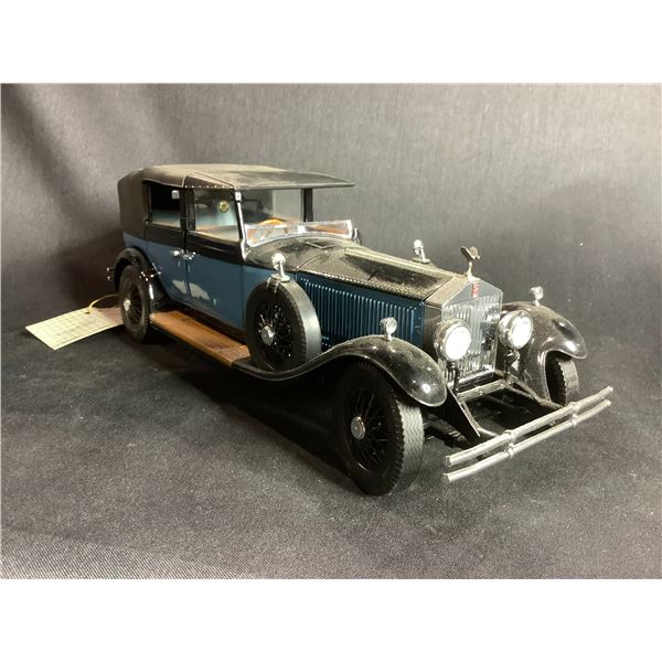 FRANKLIN MINT PRECISION MODELS 1929 ROLLS-ROYCE PHANTOM 1 CABRIOLET DE VILLE 1:24 SCALE WITH COA