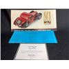 Image 8 : FRANKLIN MINT PRECISION MODELS 1936 BUGATTI TYPE 57SC 1:24 SCALE WITH COA