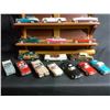 Image 3 : FRANKIN MINT CAR COLLECTION "THE CLASSIC CARS OF THE FIFTIES" 22 CARS IN TOTAL INCLUDES WALLMOUNT