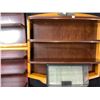 Image 1 : FRANKLIN MINT 3 PIECE CAR COLLECTION WOODEN WALL MOUNT SHELVES
