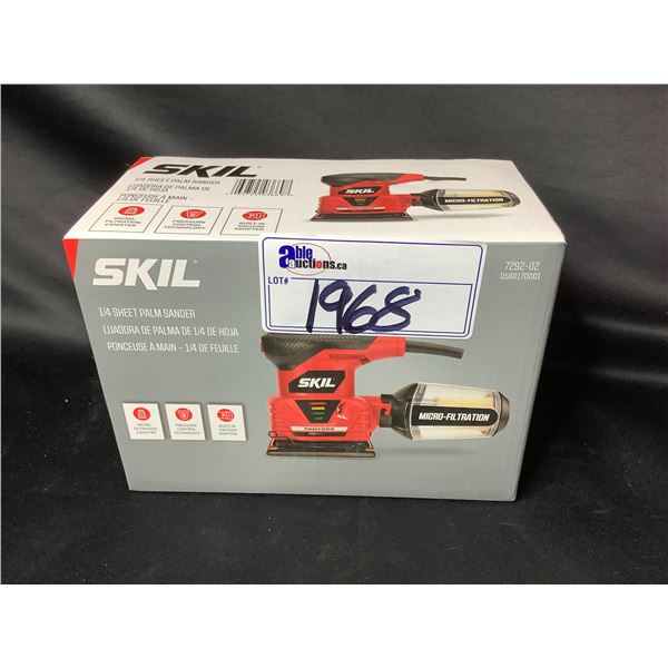 *NEW* SKIL 1/4 SHEET PALM SANDER 7292-02