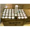 Image 1 : *NEW* CASE OF 80 REUSABLE GLASS BOTTLES