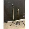 Image 2 : 2 MIC STANDS, AND GUITAR STAND