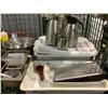 Image 4 : SHELF LOT OF ASSORTED MIXING BOWLS, CONDIMENT TRAYS, BOWLS, AND MORE
