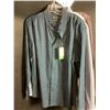 Image 2 : 5 MEN'S DESIGNER DRESS SHIRTS, SIZE LARGE