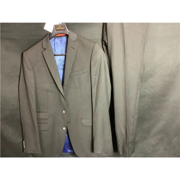 MEN'S TED BAKER BLACK SUIT JACKET & PANTS 42L/36L