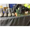 Image 1 : ASSORTED WORK CLOTHING , OVERALLS, VESTS, BOOTS, AND MORE