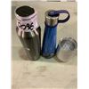 Image 1 : 3 RE-USABLE BOTTLES: SWELL & CORKCICLE
