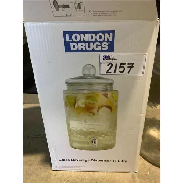 GLASS 11 LITER, BEVERAGE DISPENSER