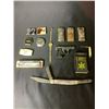 Image 1 : BAG OF LIGHTERS, WATCHES, HARMONICA, AND MORE