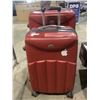Image 3 : 3 PC VERCELLI RED ROLLING SUITCASE
