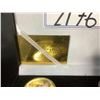 Image 3 : 5, KOBE BRYANT GOLD PLATED BASKETBALL COLLECTOR COINS WITH CASE