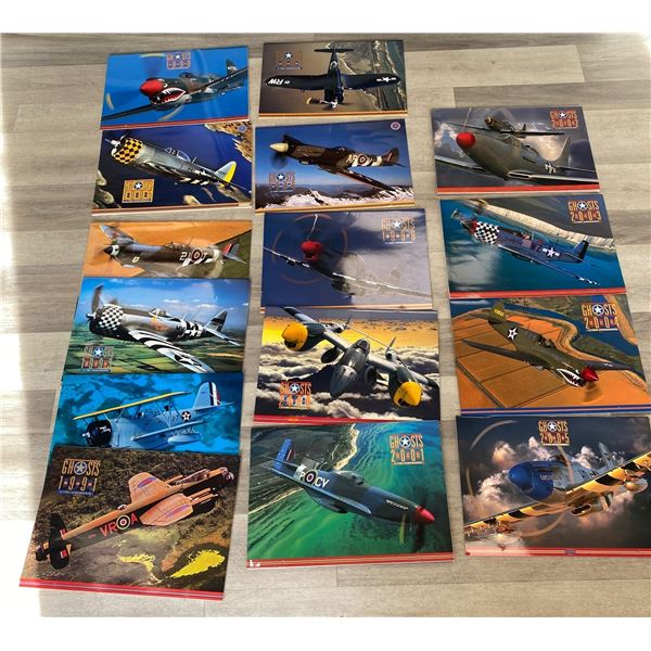 VINTAGE AIRPLANE CALENDAR COLLECTION