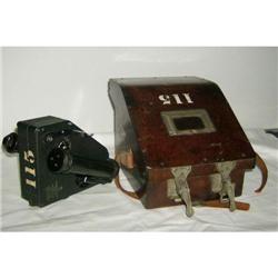 Bubble Sextant in original case