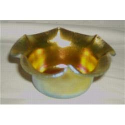 Steuben Aurene #161 art glass bowl