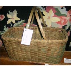 Double swing handle basket
