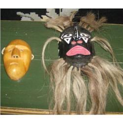 Two Native American masks
