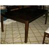 Image 1 : Oriental style diningroom table & 6 chairs with 1 leaf