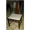 Image 2 : Oriental style diningroom table & 6 chairs with 1 leaf