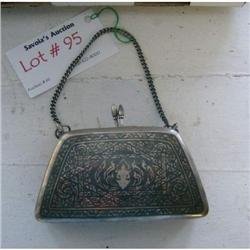 Sterling Niello purse, 12 oz