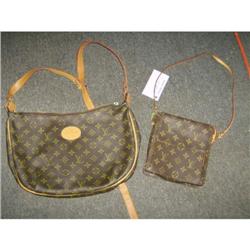 Two Louis Vuitton pocketbooks