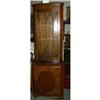 Image 1 : Mahogany two door corner cabinet