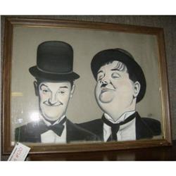 Laurel & Hardy Pastel