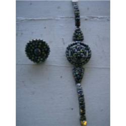 Semi-precious bracelet and ring