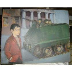 Oil on canvas Italian School