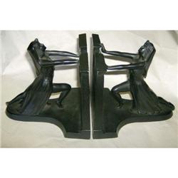 Cleopatra figural bookends