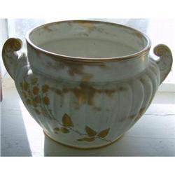 Belleek jardiniere, signed