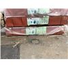Image 1 : NEW STABL DURABLE SINGLE TRUSS STEEL & PVC FABRIC SHELTER W8' X L20' X H9.8'