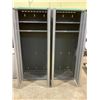 Image 2 : 2 GLADIATOR BY WHIRLPOOL STAINLESS STEEL & GREY LOCKING SHOP CABINETS APPROX. 72"X30X18" (NO KEYS)