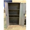 Image 2 : GLADIATOR BY WHIRLPOOL STAINLESS STEEL & GREY LOCKING SHOP CABINET APPROX. 72X30X18 (NO KEY)