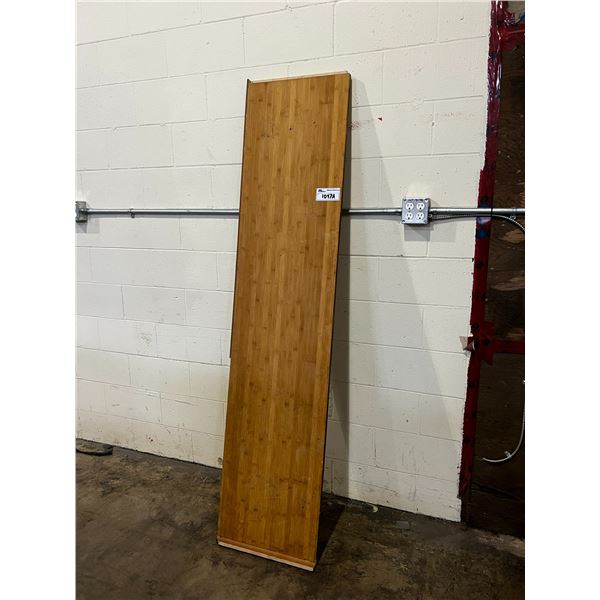 WOODEN WORKSHOP COUNTER TOP APPROX. 78X1X18-1/4"