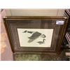 Image 1 : FRAMED SIGNED PRINT "CANADA GOOSE IN FLIGHT"