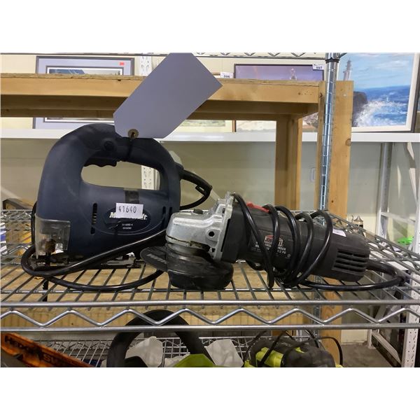 JOBMATE GRINDER, AND MASTERCRAFT JIGSAW