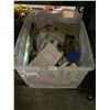 Image 2 : SHELF LOT INCLUDES ASSORTED WRENCHES, SOCKETS, TOOLBOX, AND HARDWARE