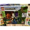 Image 2 : LEGO MINECRAFT THE RUINED PORTAL BUILDING TOY & 5 ASSORTED LEGO SUPER MARIO BUILDABLE GAME PIECES