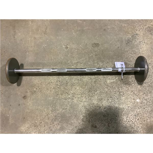 40LB WEIGHTED STRAIGHT BAR