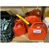 Image 2 : SHELF LOT OF GAS CANS, LANDSCAPE LIGHTING CABLE, ROPE & MORE