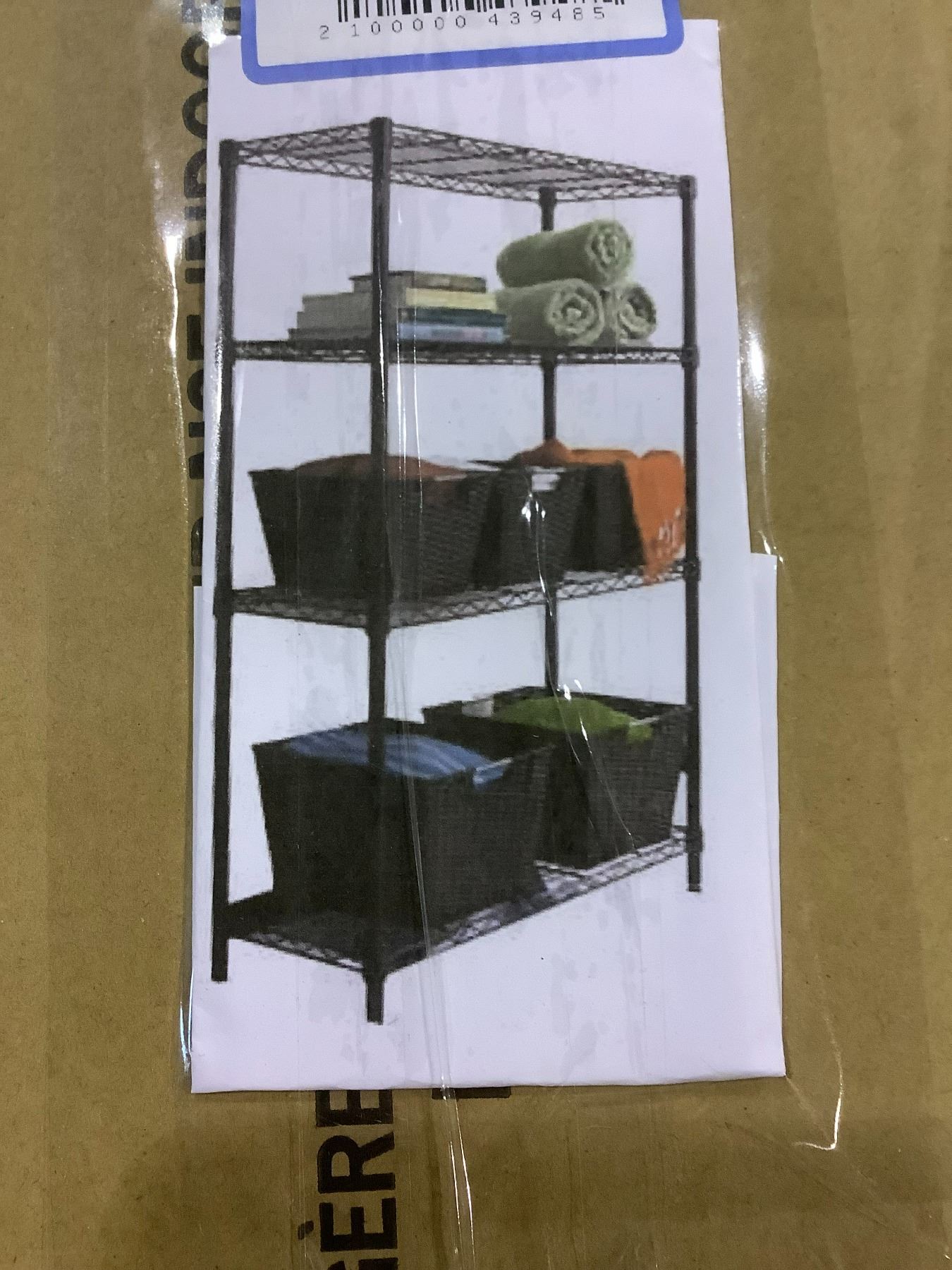 TRINITY 4-TIER NSF INDOOR WIRE SHELVING RACK - BRONZE - Able Auctions