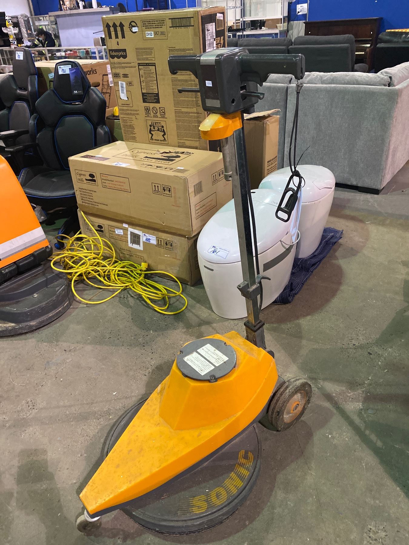 TASKI BY DIVERSEY LEVER SHUTTER AG TYPE 50 SC SERIES 11065/04 ELECTRIC ...