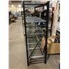 Image 2 : 4 TIER METAL SHELVING UNIT 77 X 72"